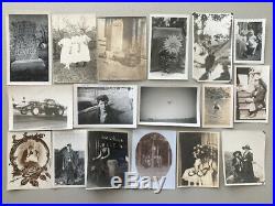 1,800 Photo Lot Vintage Snapshot Old Black White Photograph Men Women Animal Odd