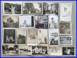 1,800 Photo Lot Vintage Snapshot Old Black White Photograph Men Women Animal Odd