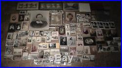 10 Lbs 100+ Vintage Photograph & Postcard Lot Collection Antique Black & White