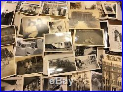 1050 Old Photos Lot BW Vintage Photographs Snapshots Black White antique # 5