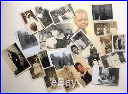 (110) vintage PHOTO LOT Black African American Family Philadelphia Estate Photos
