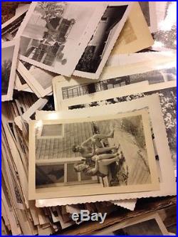 1500 Old Photos Lot BW Vintage Photographs Snapshots Black White antique vtg