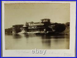 1862-65 SRINAGAR india set of 8 LARGE original ALBUMEN photographs BOURNE period