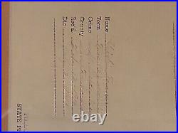 1916 Folsom State Prison Booking Pages 6 Mugshots