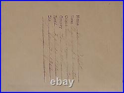 1916 Folsom State Prison Booking Pages 6 Mugshots