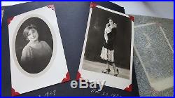 1920s Flapper Girl Photo Album Milwaukee WI Muskego Girl Pin-Up Bathing Vintage