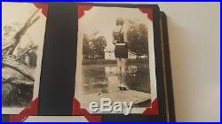 1920s Flapper Girl Photo Album Milwaukee WI Muskego Girl Pin-Up Bathing Vintage