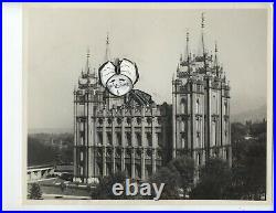 1930 Photo Mormon Church Salt Lake City Utah Latter Day Sints Vintage 8x10
