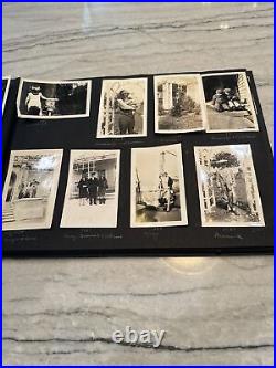 1930's Historic Photo Photograph Album with 90 Black and White Pictures Missouri