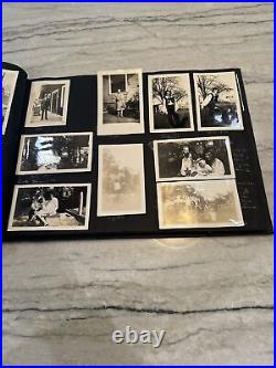 1930's Historic Photo Photograph Album with 90 Black and White Pictures Missouri