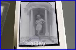 1930's Vintage Original 8x10 Camera Negative of JEAN HARLOW with artist retouch