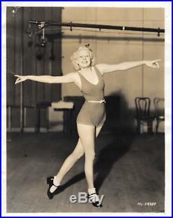 1933 Vintage Jean Harlow Press Photo
