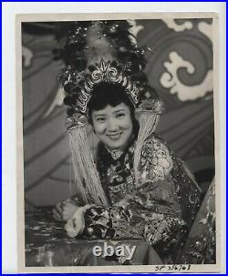1936 Original San Francisco Chinatown Photo Fashion Show Vintage 7x9 Inches Chew