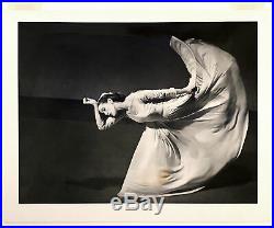 1940 Barbara Morgan Martha Graham The Kick, Vintage Silver Gelatin Print Framed