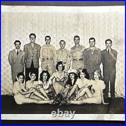 1940s Navy Blues Sextet Hollywood Stars ORIGINAL Vintage Photo Navy Film History