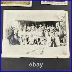 1940s Vintage Photo Lot Seneca Indian School Wyandotte Oklahoma