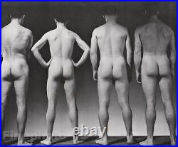 1941 George Platt Lynes Vintage Male Nude Butt Men Photo Engraved Duotone 16x20