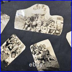 1944 Milton Beamer News Clippings And Original Photos Album From Hawaii Also