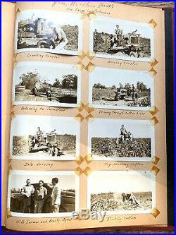 1945 CHINESE Scrapbook PHOTO ALBUM Agricultural USDA CHINA Farming VTG Growers