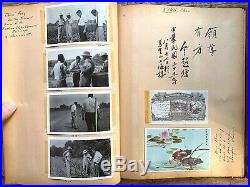 1945 CHINESE Scrapbook PHOTO ALBUM Agricultural USDA CHINA Farming VTG Growers