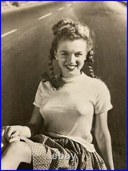 1945 Original Marilyn Monroe photo by Andre De Dienes Rare California Highway
