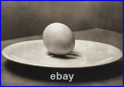 1950 JOSEF SUDEK Vintage Egg Plate Still Life Food Original Photo Gravure Art