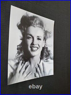1950 Marilyn Monroe Original André de Dienes 8x10 Gelatin Silver Photo New York