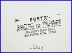 1950 Original Andre De Dienes Female Nude Underwater Silver Gelatin Photograph
