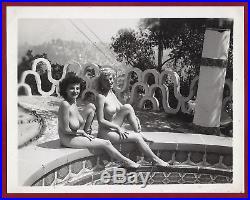 1950 Vintage Nude PhotoExtremely RareDonna Brown Bobbie Reynolds @ Spider Pool