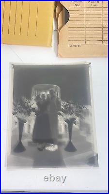 1950s VTG Lot 4x5 Kodak Film Negatives Photo Reprinting 24 Weddings 3.4 POUNDS