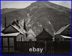 1951/72 ANSEL ADAMS Vintage Silverton Colorado Town Landscape Photo Art 11X14