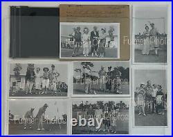 1951 VTG Original FGA Women GOLF Humor Vintage B&W Press Photo Pack Costumes COA