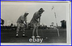 1951 VTG Original FGA Women GOLF Humor Vintage B&W Press Photo Pack Costumes COA