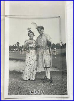 1951 VTG Original FGA Women GOLF Humor Vintage B&W Press Photo Pack Costumes COA