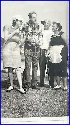 1951 VTG Original FGA Women GOLF Humor Vintage B&W Press Photo Pack Costumes COA