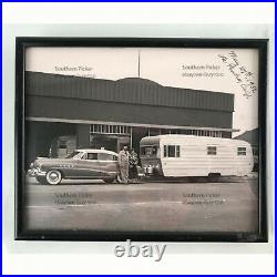 1952 Photo of Vintage Camper in La Habra, California, Buick Roadmaster