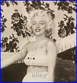 1953 Marilyn Monroe Original Photo Mischa Pelz Rare Deeco Ad Bikini Swimsuit