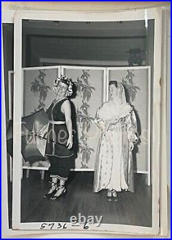 1953 VTG Set 29 Photos Adult Party Original Vintage B&W Photo Pack Costumes COA