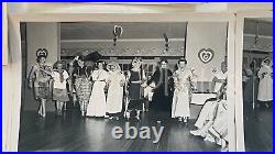 1953 VTG Set 29 Photos Adult Party Original Vintage B&W Photo Pack Costumes COA