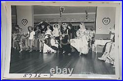 1953 VTG Set 29 Photos Adult Party Original Vintage B&W Photo Pack Costumes COA