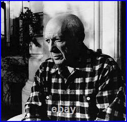 1955 Lucien Clergue Signed Black & White Photograph of Pablo Picasso