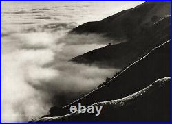 1960s Vintage California Big Sur Fog Seascape STEVE CROUCH Photo Gravure 12X16