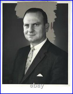 1961 Original Ford Motor Company Lee Iacocca Photo 8x10 Vintage General Manager