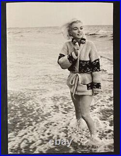 1962 Marilyn Monroe Original photograph George Barris Triple Stamped Beach CA