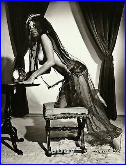 1963 Original Female Nude RUSSELL GAY Gypsy Fortune Teller Silver Gelatin Photo
