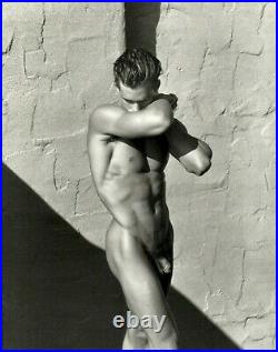 1984 Original HERB RITTS Nude Male Model Fred Gay Interest Photo Art Photography