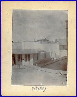 2 Cabinet Photo US Surveyor Office in Tucson AZ Ter- Penn & Myers Sts 1880s