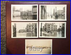 3 Vintage Albums 427 Photos Cars 1937 Cincinnati Flood WWII Horse Meat Market