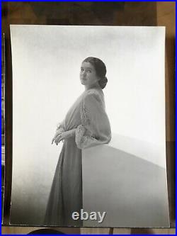3 Vintage MCM George Platt Lynes Photographs Of Opera Star Lotte Lehmann