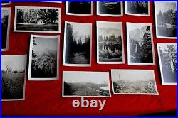 35 antique Yosemite photographs signed E. L. P. And dated 1919 NICE